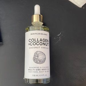 New Skin Plus Balance Collagen & Coconut Vanilla Multi-use Body Oil Unisex